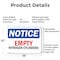 Signmission Empty Nitrogen Cylinders, 18 in W x Rectangle, Aluminum OS-2PACK-NS-A-1218-L-15622 - alternate 8